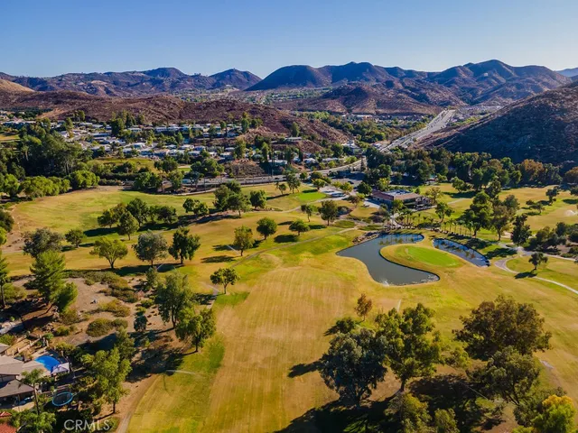 a view of a swimming pool with an ocean view