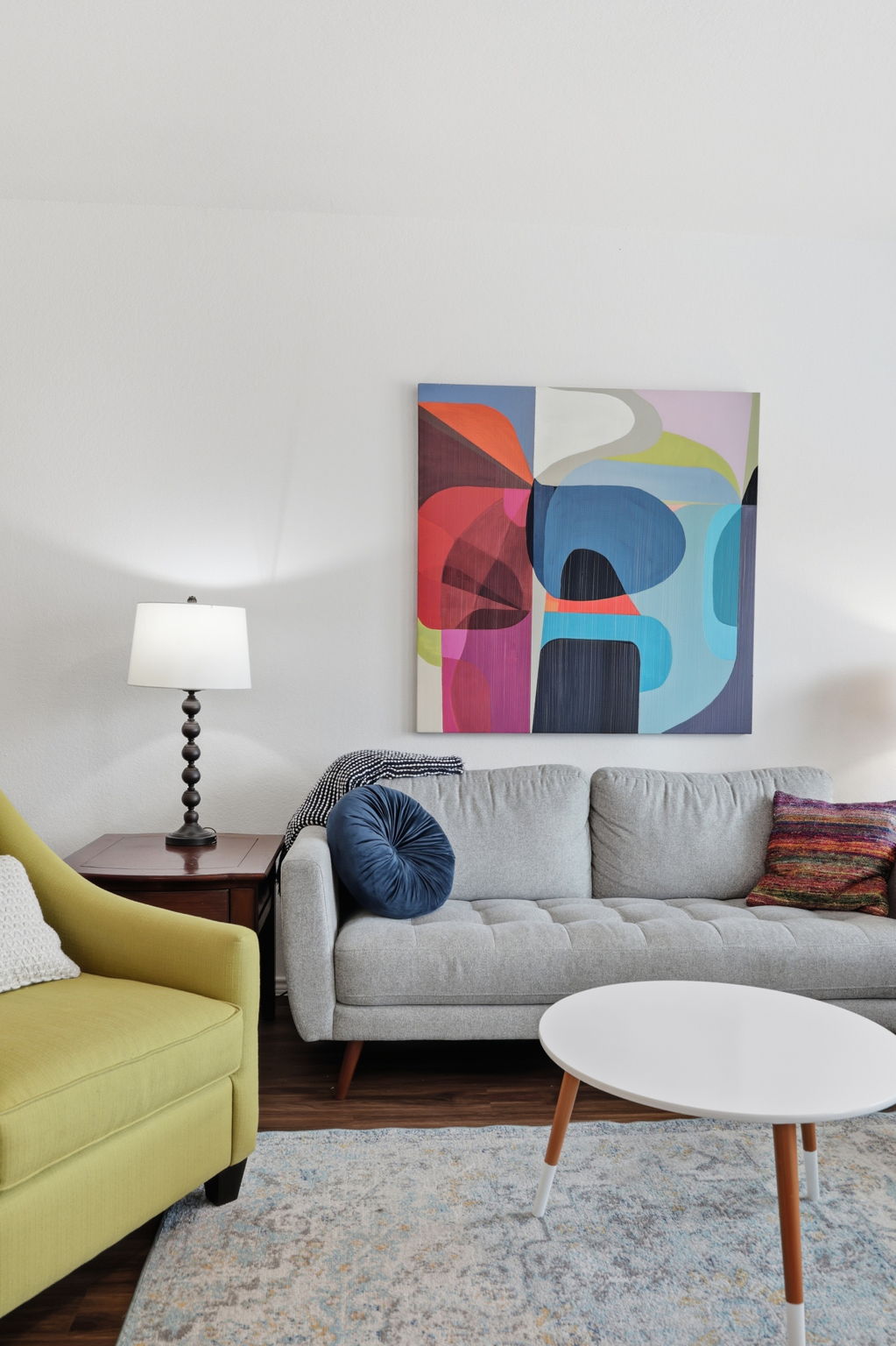 1200 Rio Frio Lane Georgetown, TX 78626 - Photo 6 of 25 Living area with wood finished floors