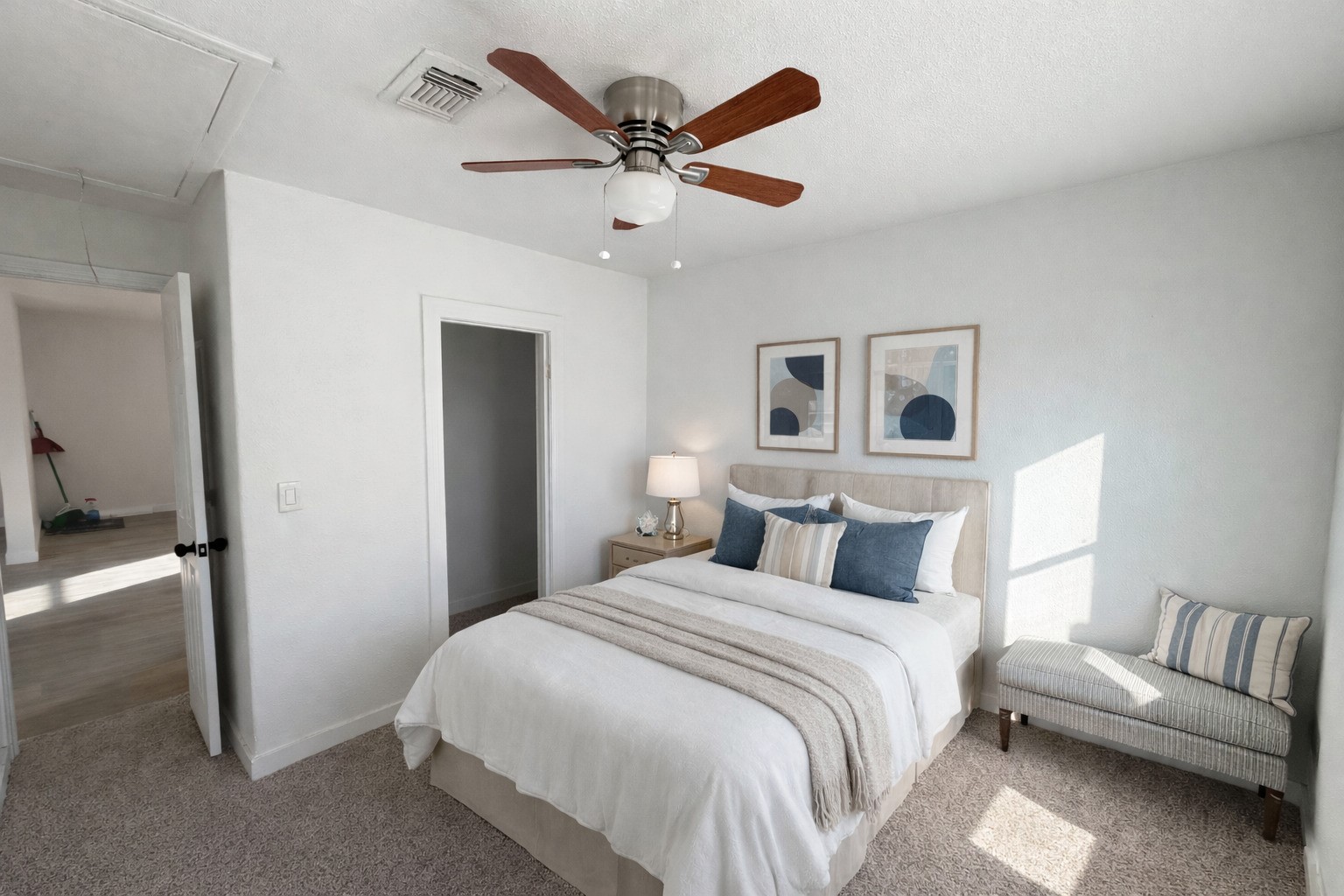 9306 Grady Street Houston, TX 77016 - Photo 6 of 14 Virtually staged bedroom 1st*