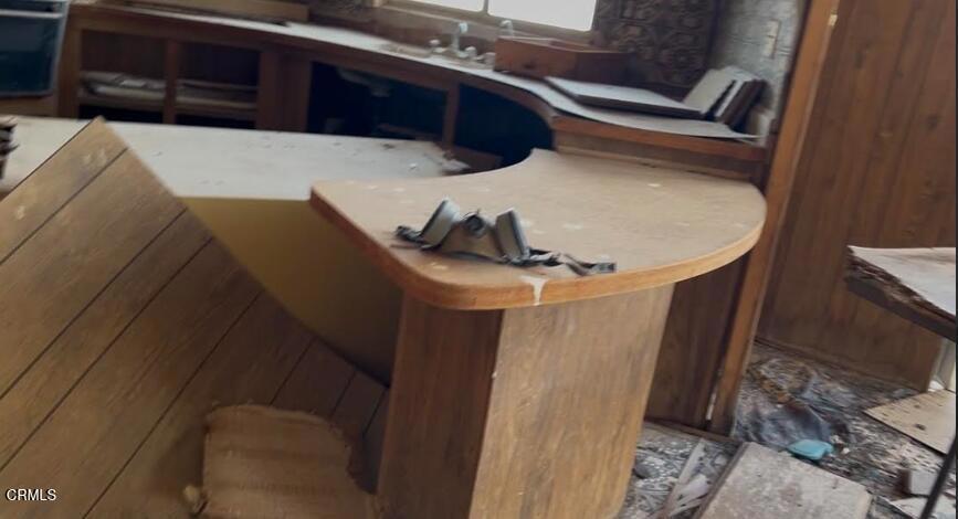 91525 Palm Road Baker, CA 92309 - Photo 19 of 37 Kitchen Area of Mobile Home