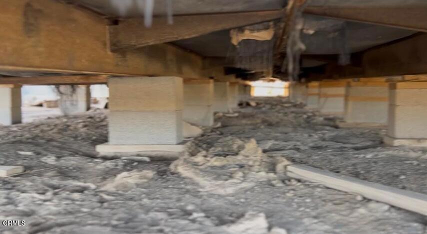 91525 Palm Road Baker, CA 92309 - Photo 21 of 37 Mobile Home Crawl Space Chassis Frame