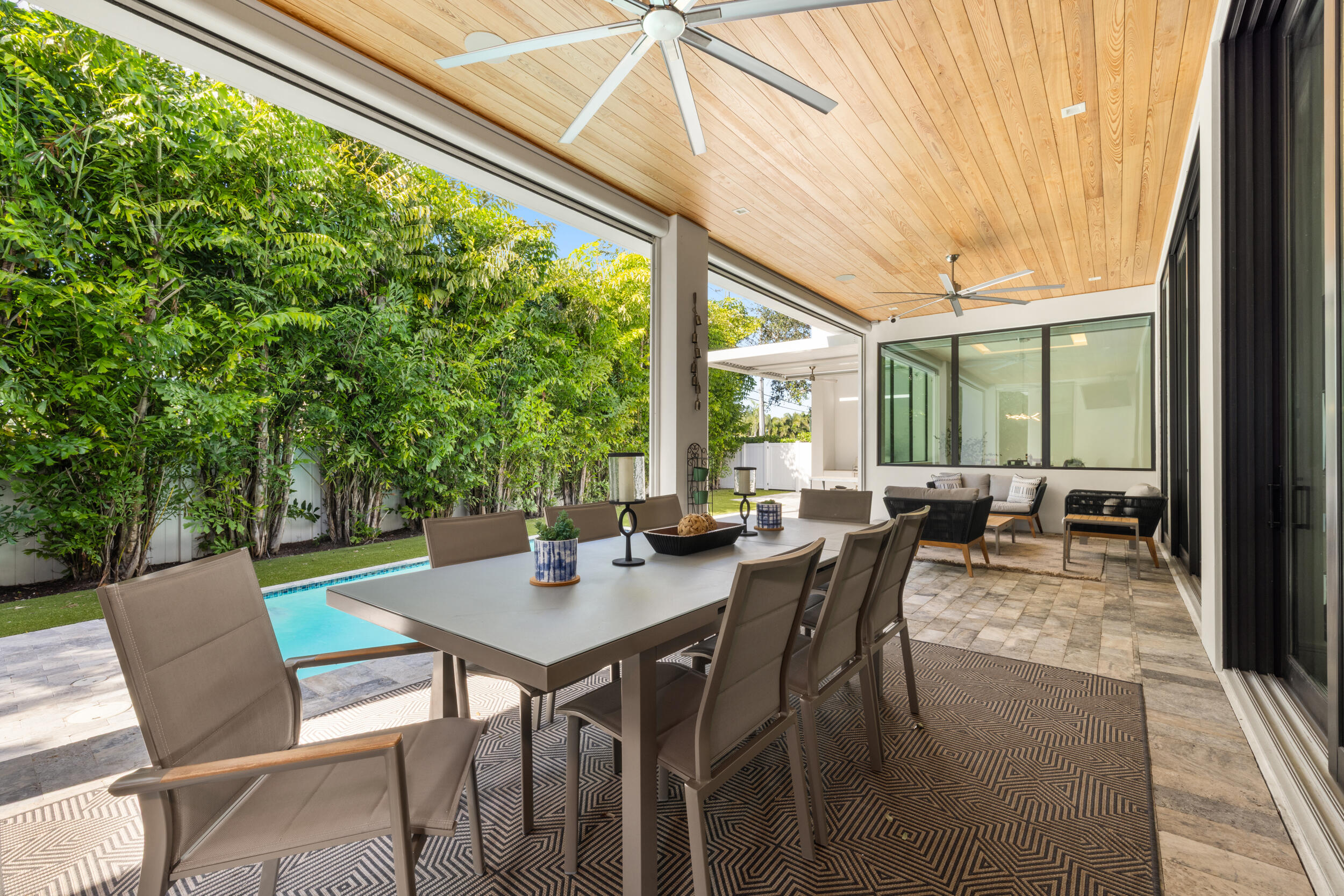 10 Coconut Road Delray Beach, FL 33444 - Photo 30 of 41 a view of a dining room with furniture window and outside view