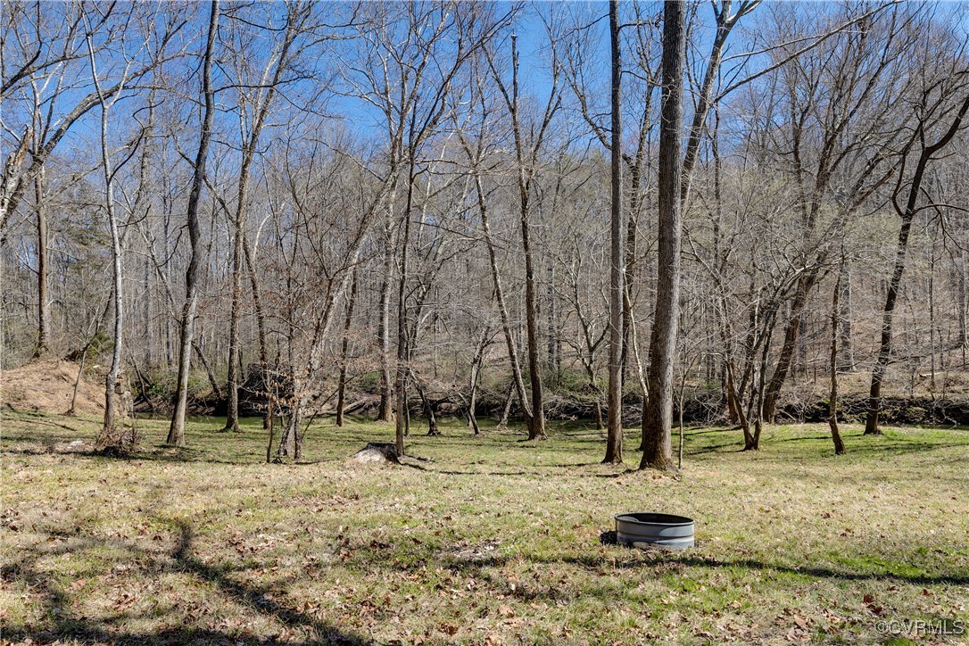 14 Ca Ira Road Cumberland, VA 23040 - Photo 12 of 43 a backyard of a house with lots of trees