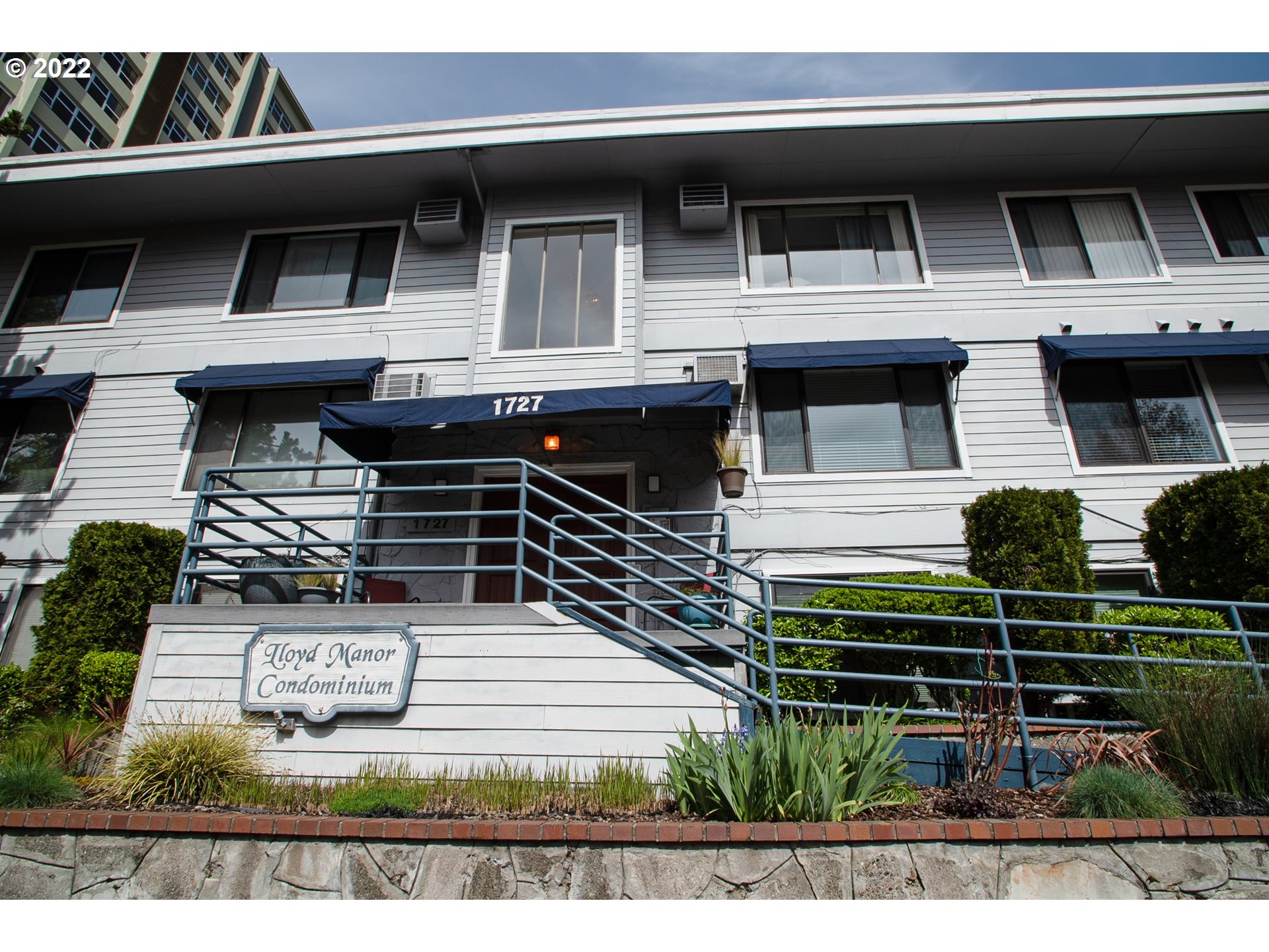 1727 Northeast Multnomah Street, Unit 2 Portland, OR 97232 - Photo 10 of 10 a view of building with front door