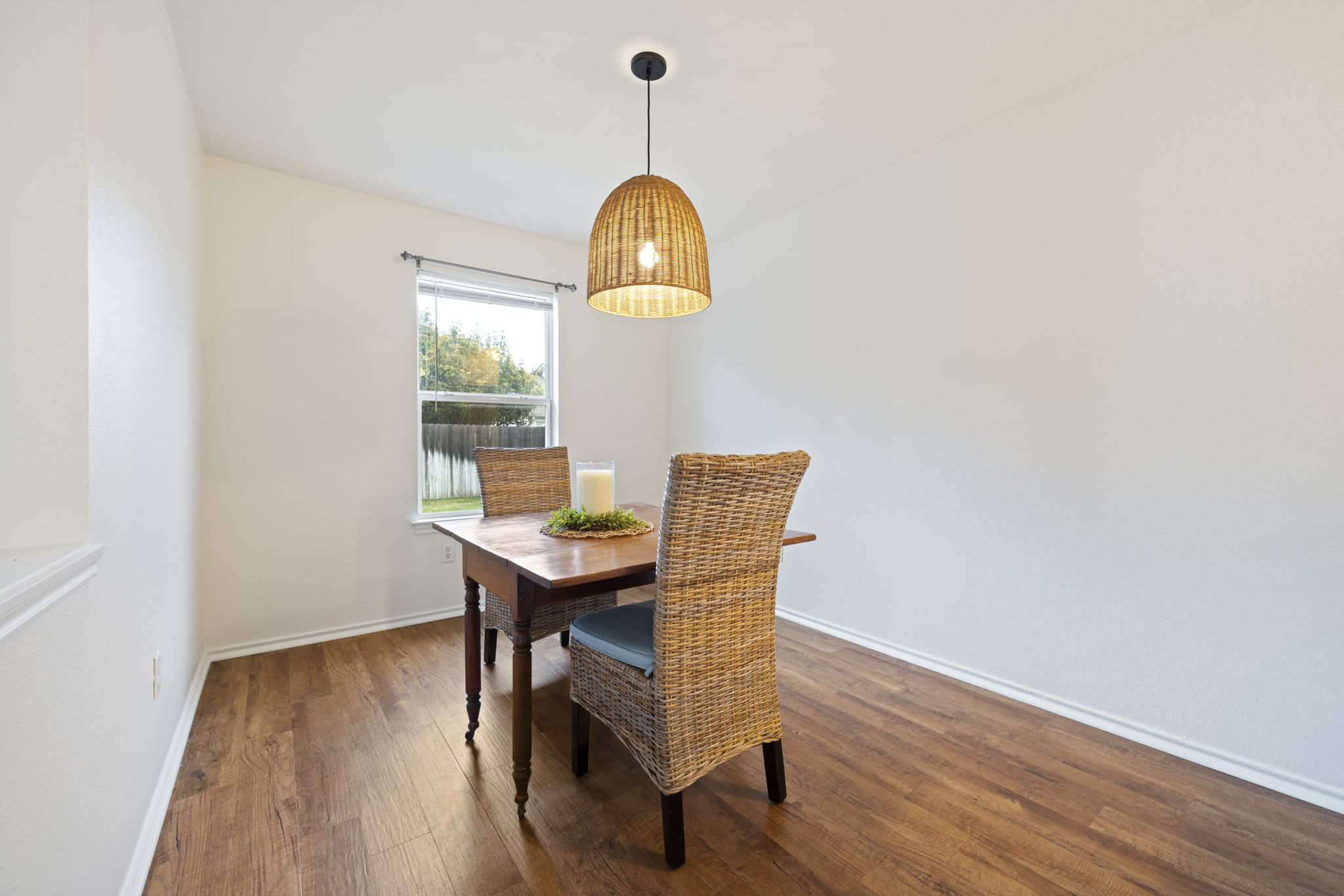 1011 Janae Court Georgetown, TX 78626 - Photo 17 of 26 a view of a dining room with a table and chairs