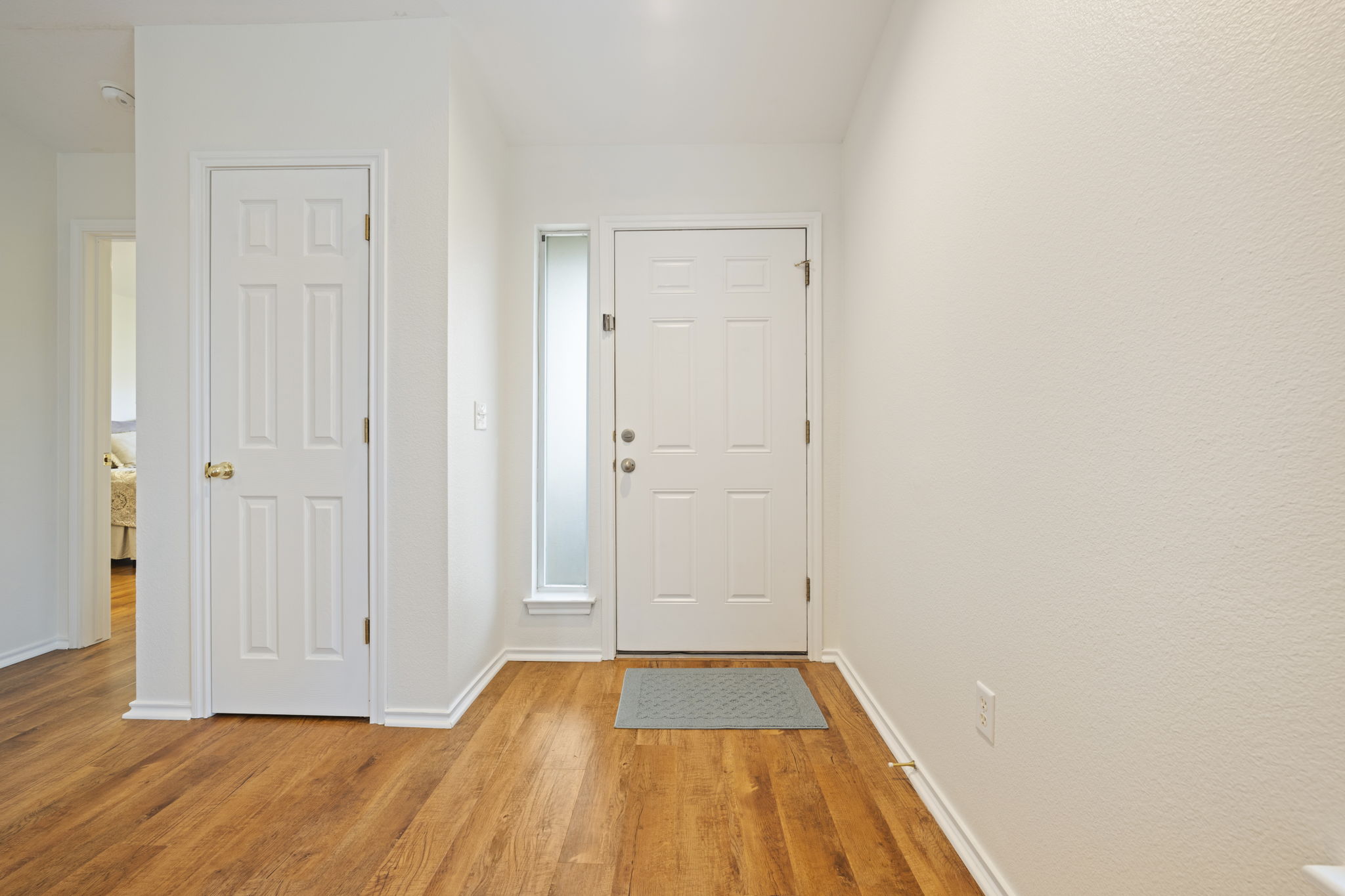 1011 Janae Court Georgetown, TX 78626 - Photo 9 of 26 a view of a room with wooden floor and white doors