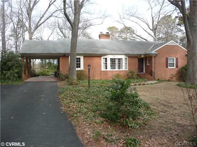 4516 Arrowhead Road Richmond, VA 23235 - Photo 1 of 12 Exterior Front - Note paved driveway with extra pa