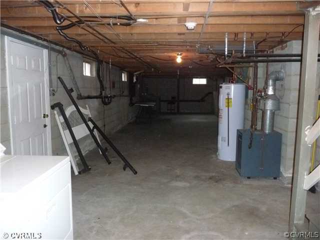 4516 Arrowhead Road Richmond, VA 23235 - Photo 11 of 12 Storage - Huge basement is great workshop, gym, or