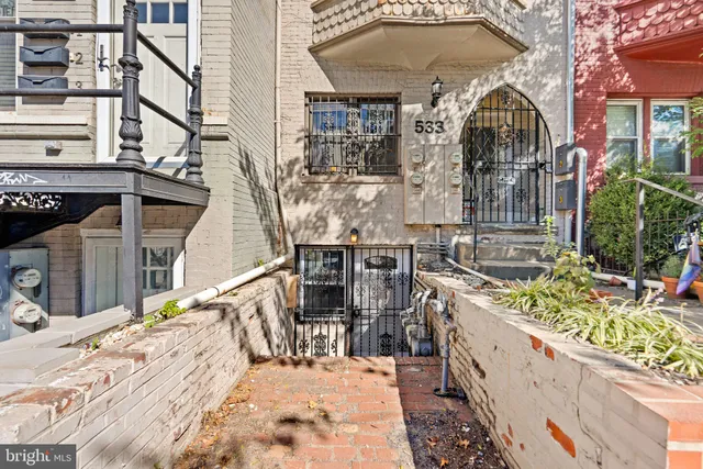 a view of balcony with two chairs