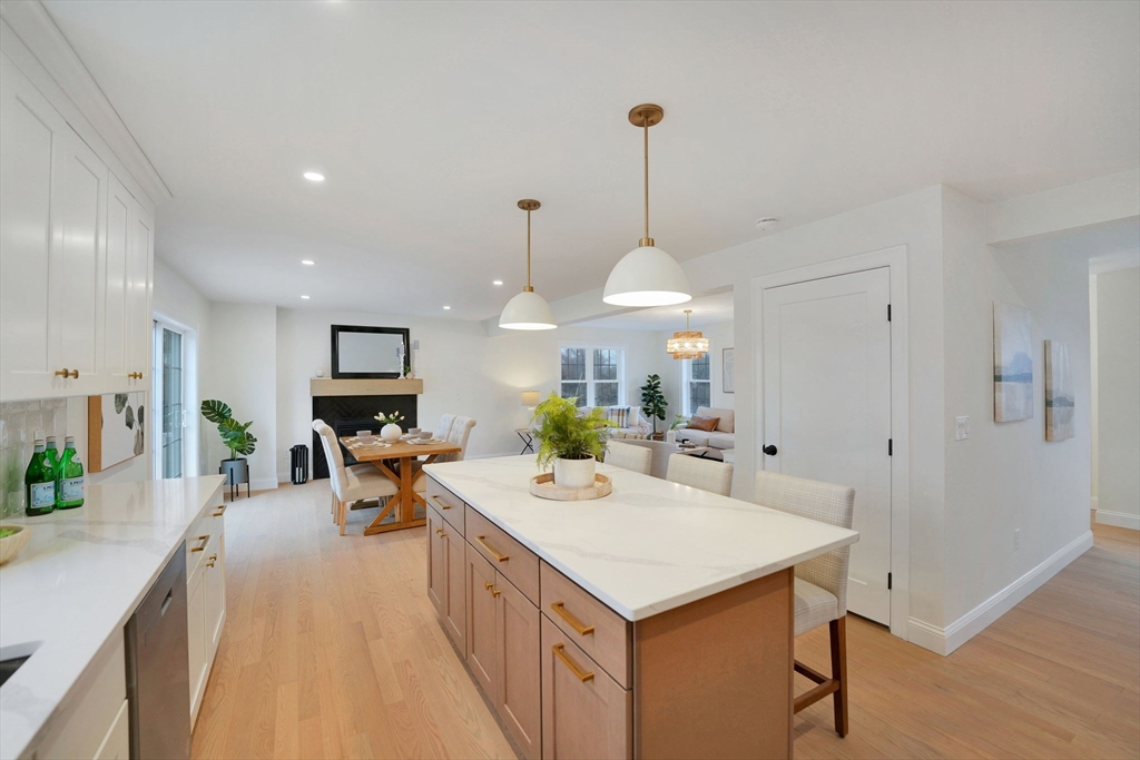 5 Rita's Way Fairhaven, MA 02719 - Photo 13 of 30 a large kitchen with a table and chairs
