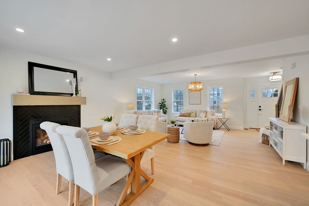 5 Rita's Way Fairhaven, MA 02719 - Photo 9 of 30 a living room with furniture and a fireplace