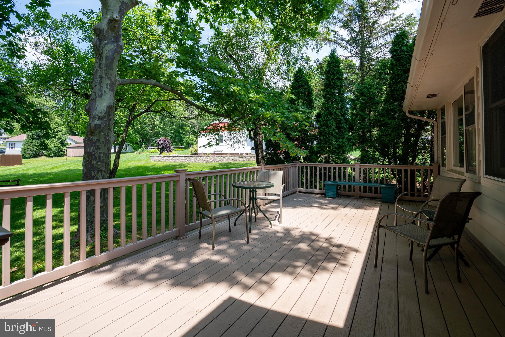 1104 Old Post Road Perkasie, PA 18944 - Photo 37 of 45 Spacious no maintenance deck