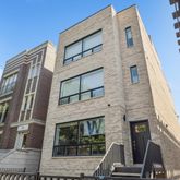 a front view of a building