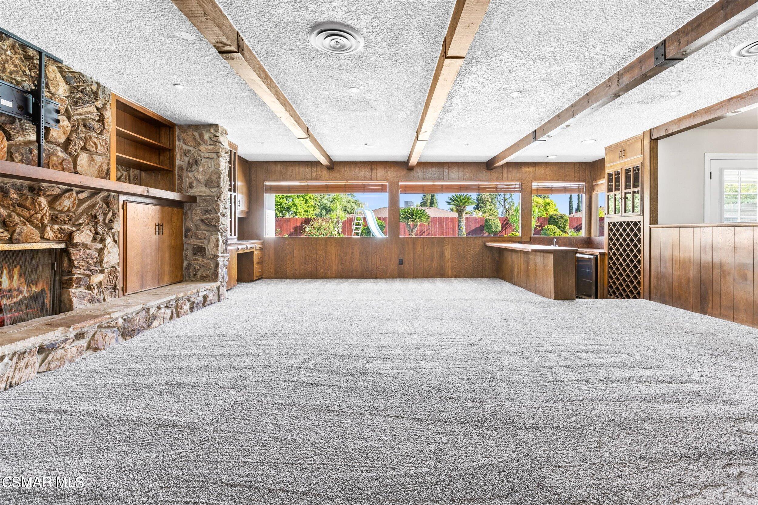 3512 Crest Drive Bakersfield, CA 93306 - Photo 12 of 40 a bedroom with a bed and a large window