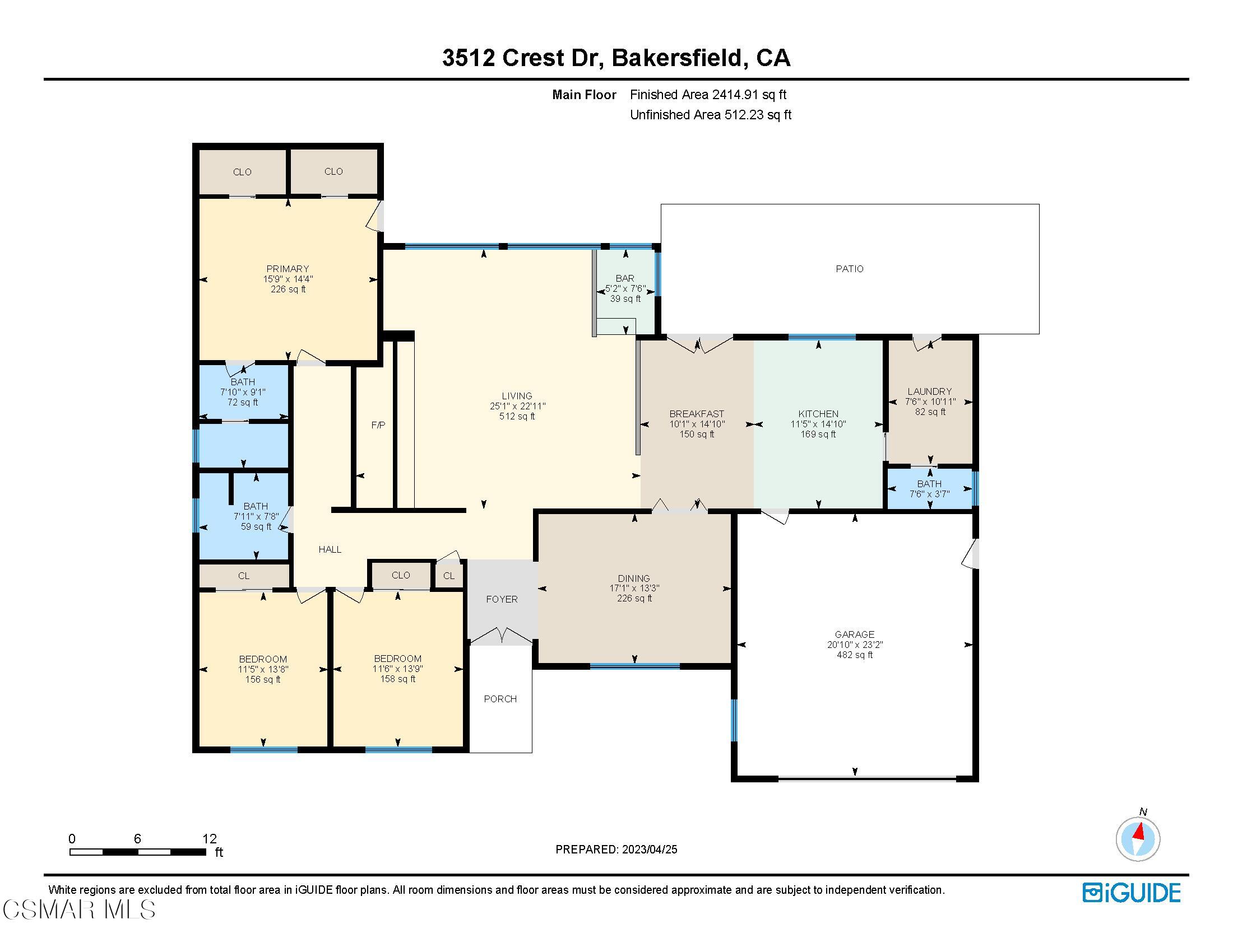 3512 Crest Drive Bakersfield, CA 93306 - Photo 10 of 40 B