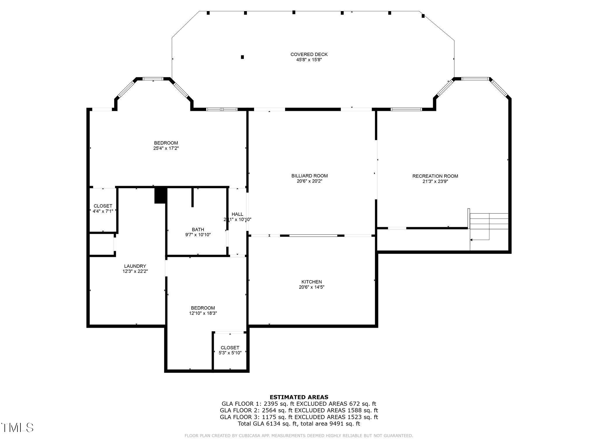 1174 Robertson Road Roxboro, NC 27574 - Photo 57 of 58 1174-BASEMENT FLOOR PLAN
