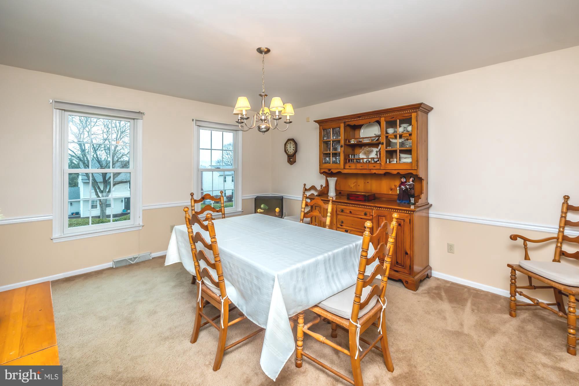 30 Estates Drive Reading, PA 19606 - Photo 12 of 45 a view of a dining room with furniture and chandelier