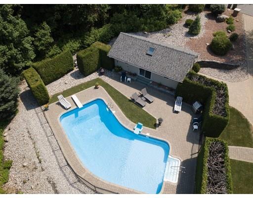 8 Springhouse Road Hampden, MA 01036 - Photo 26 of 30 an aerial view of a house with a swimming pool