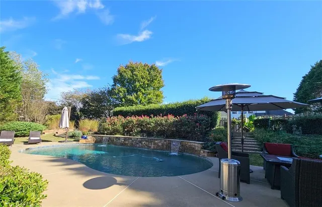 a view of outdoor space yard and deck