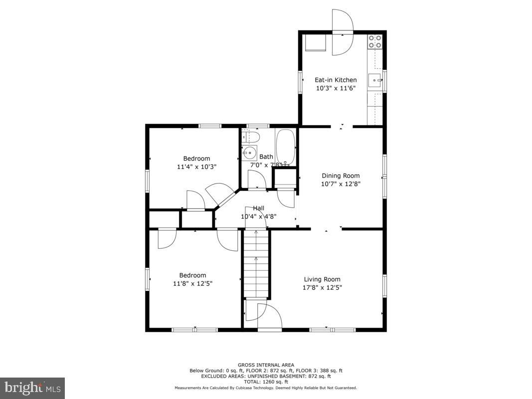 508 Cleveland Road Linthicum Heights, MD 21090 - Photo 42 of 44 Floor Plan main level