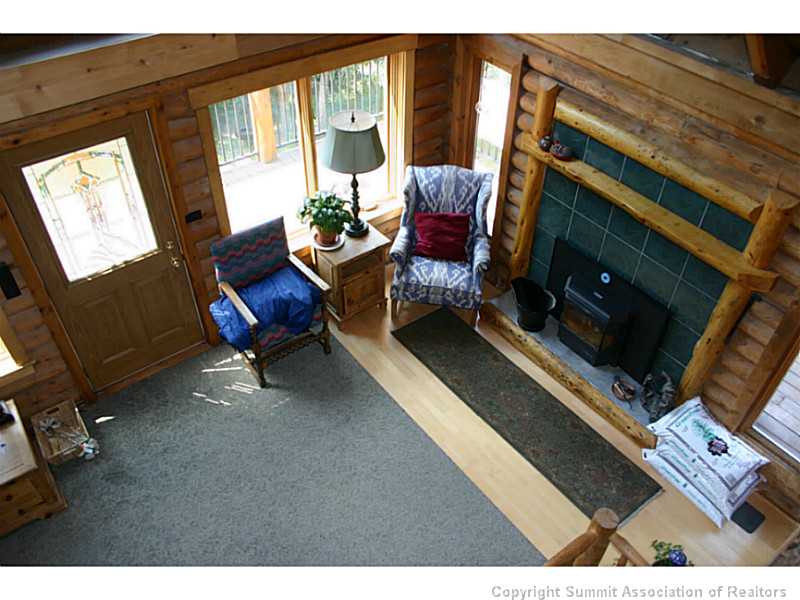 6752 Montezuma Road Dillon, CO 80435 - Photo 15 of 20 Living Room. From loft.