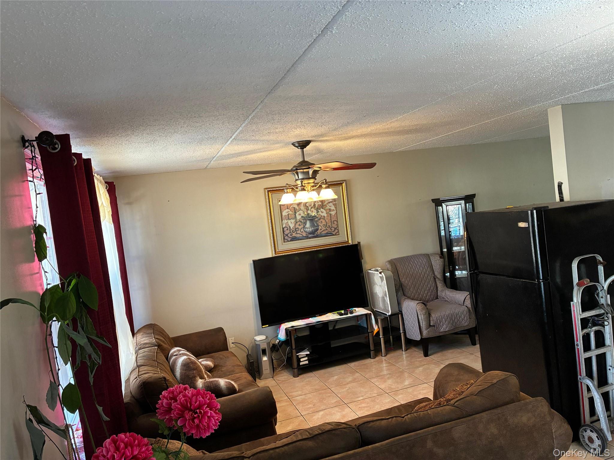 21 Renaissance Court Brooklyn, NY 11206 - Photo 3 of 21 a living room with furniture and a flat screen tv