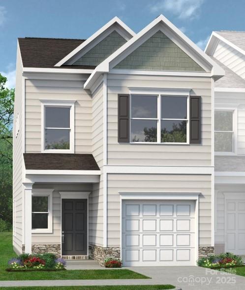 5612 Ringneck Road Charlotte, NC 28216 - Photo 22 of 24 a front view of a house with a yard