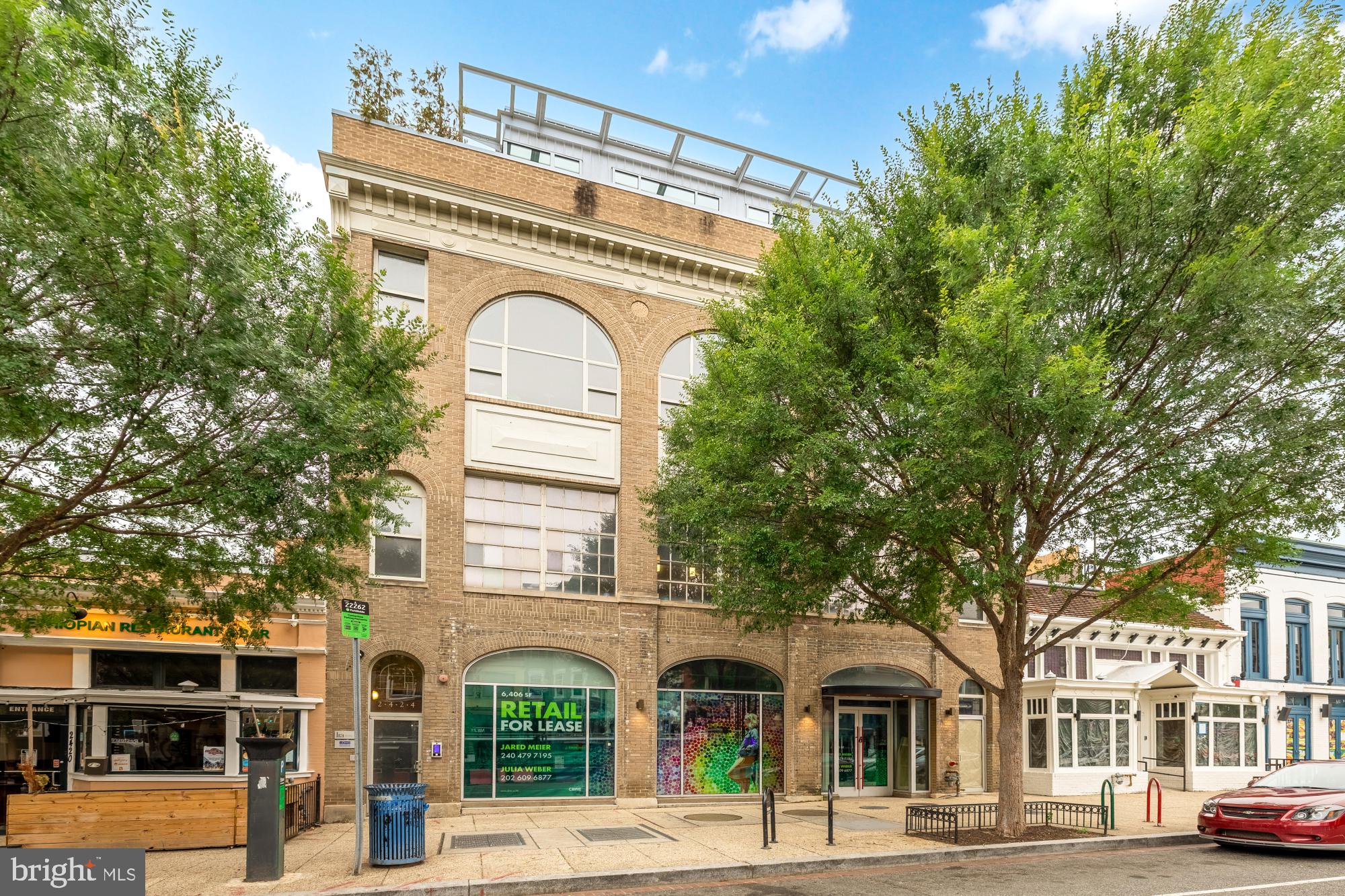 2424 18th Street Northwest, Unit R1 Washington, DC 20009 - Photo 23 of 24 a front view of a building with street view