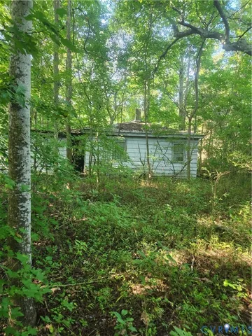 a view of lake from a house