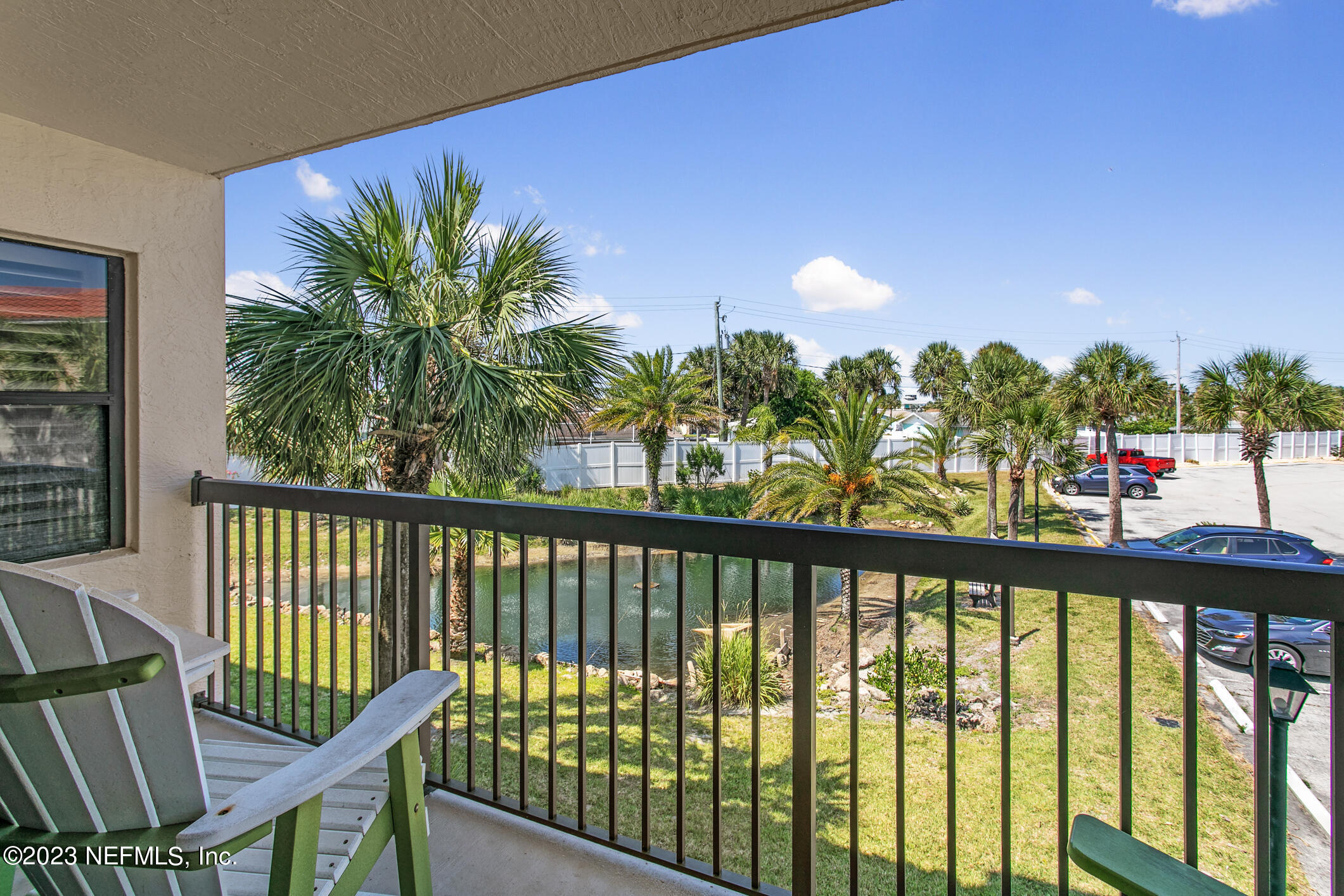 4250 Florida A1A, Unit I26 St. Augustine, FL 32080 - Photo 25 of 49 a view of a swimming pool from a balcony
