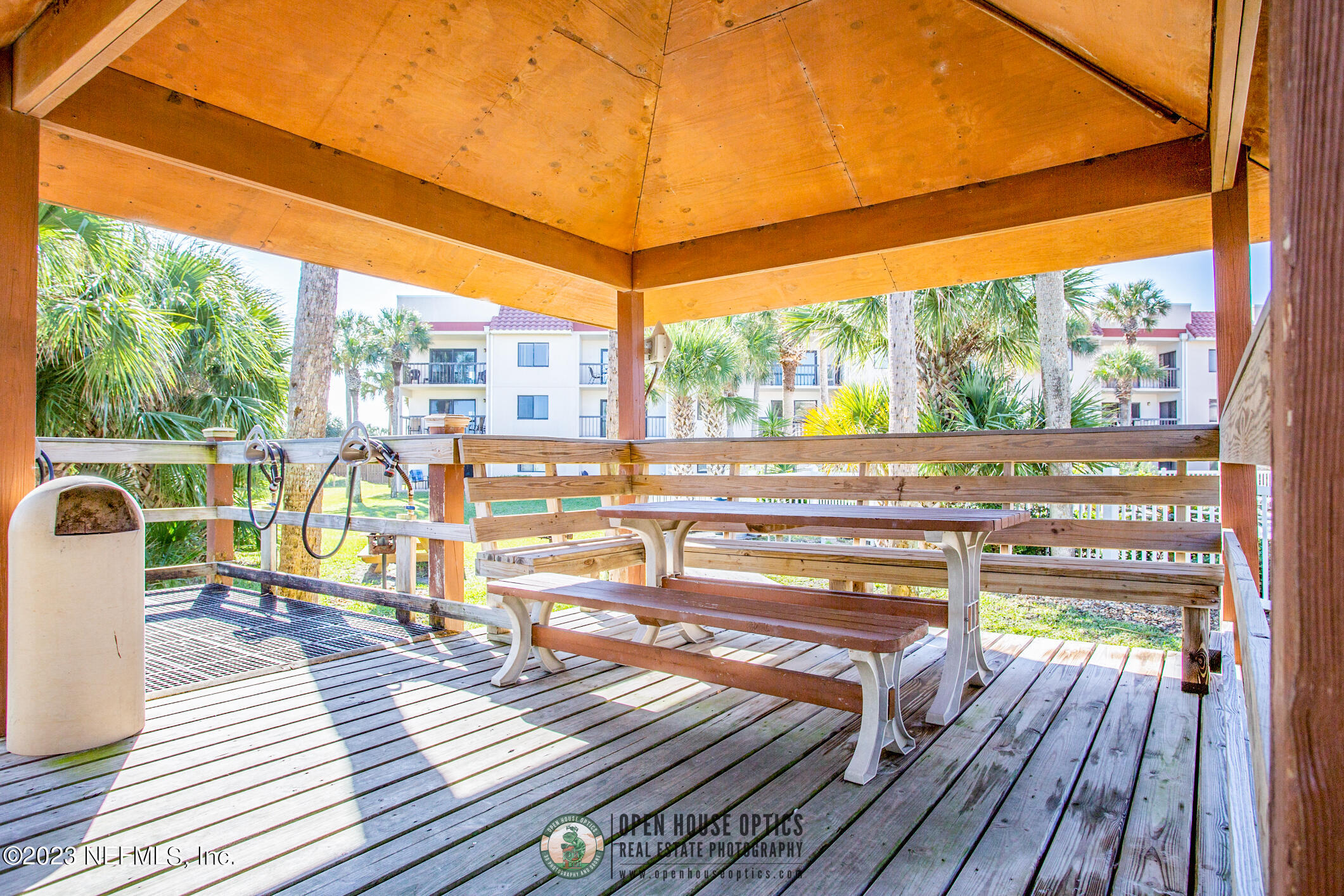 4250 Florida A1A, Unit I26 St. Augustine, FL 32080 - Photo 35 of 49 a view of a balcony with wooden floor
