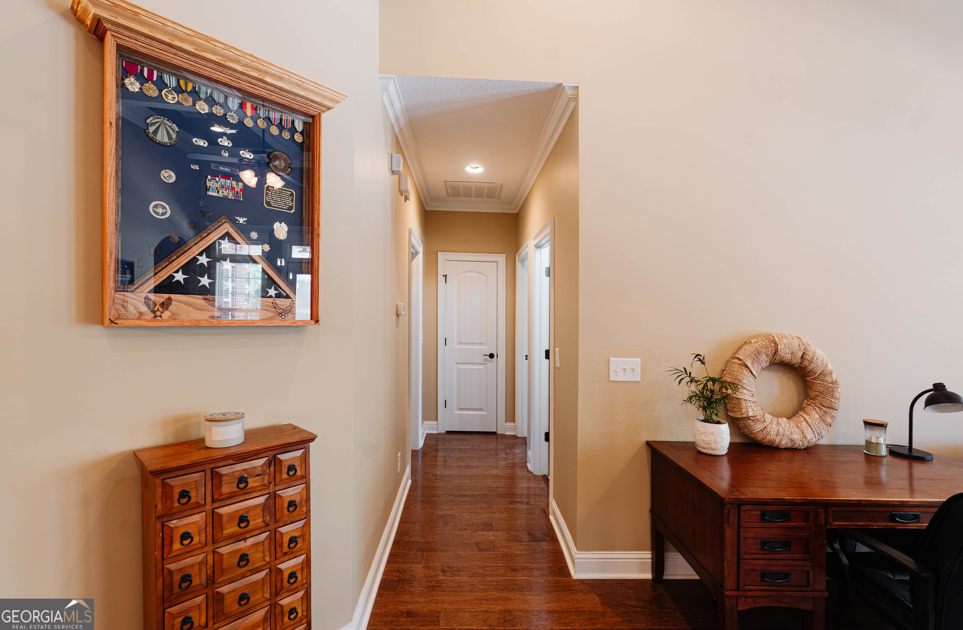 501 Old Bridge Road Warner Robins, GA 31088 - Photo 31 of 54 a view of a hallway with workspace