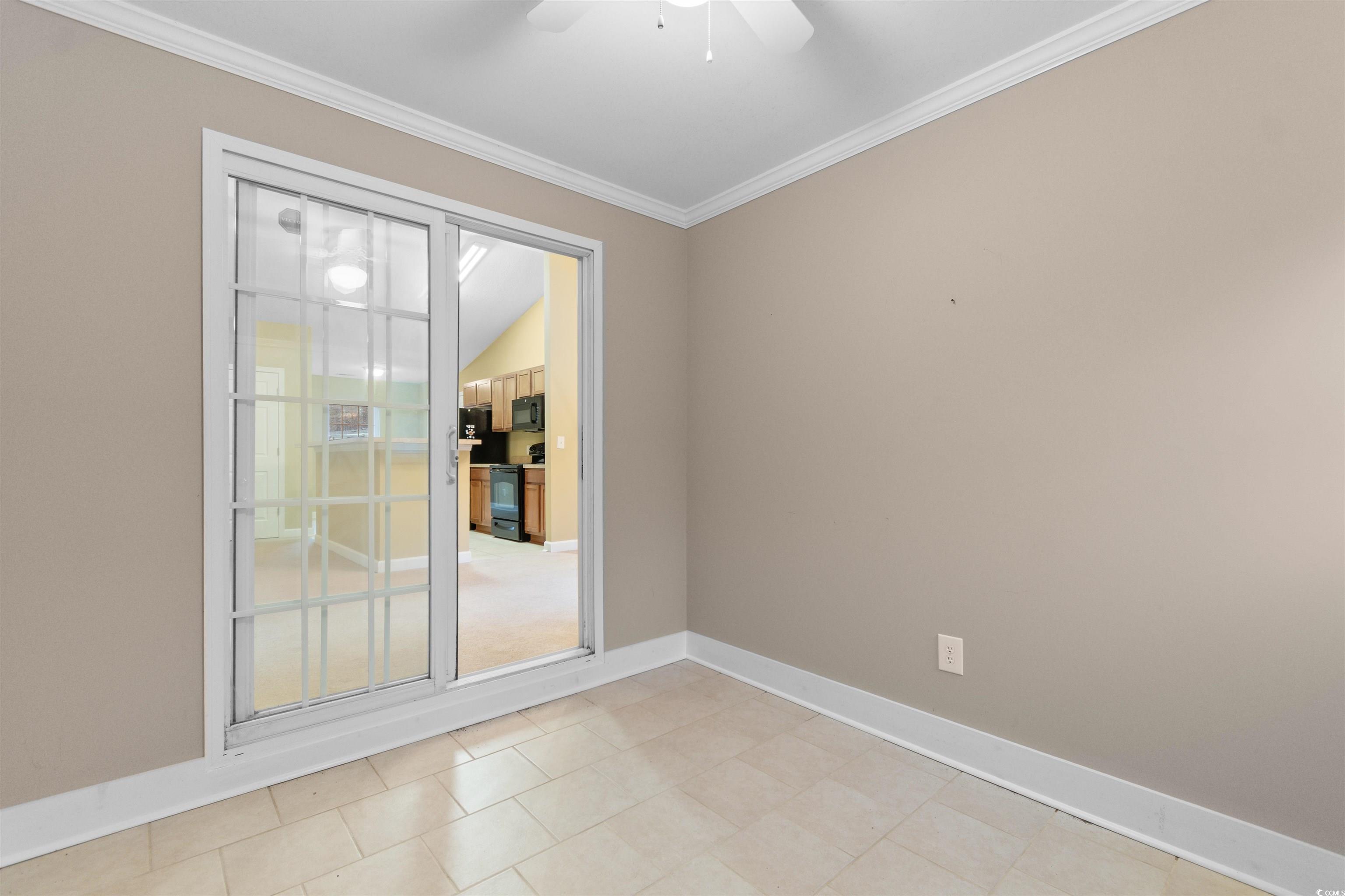 85 Graham Road Georgetown, SC 29440 - Photo 27 of 39 Unfurnished room featuring ornamental molding and ceiling fan
