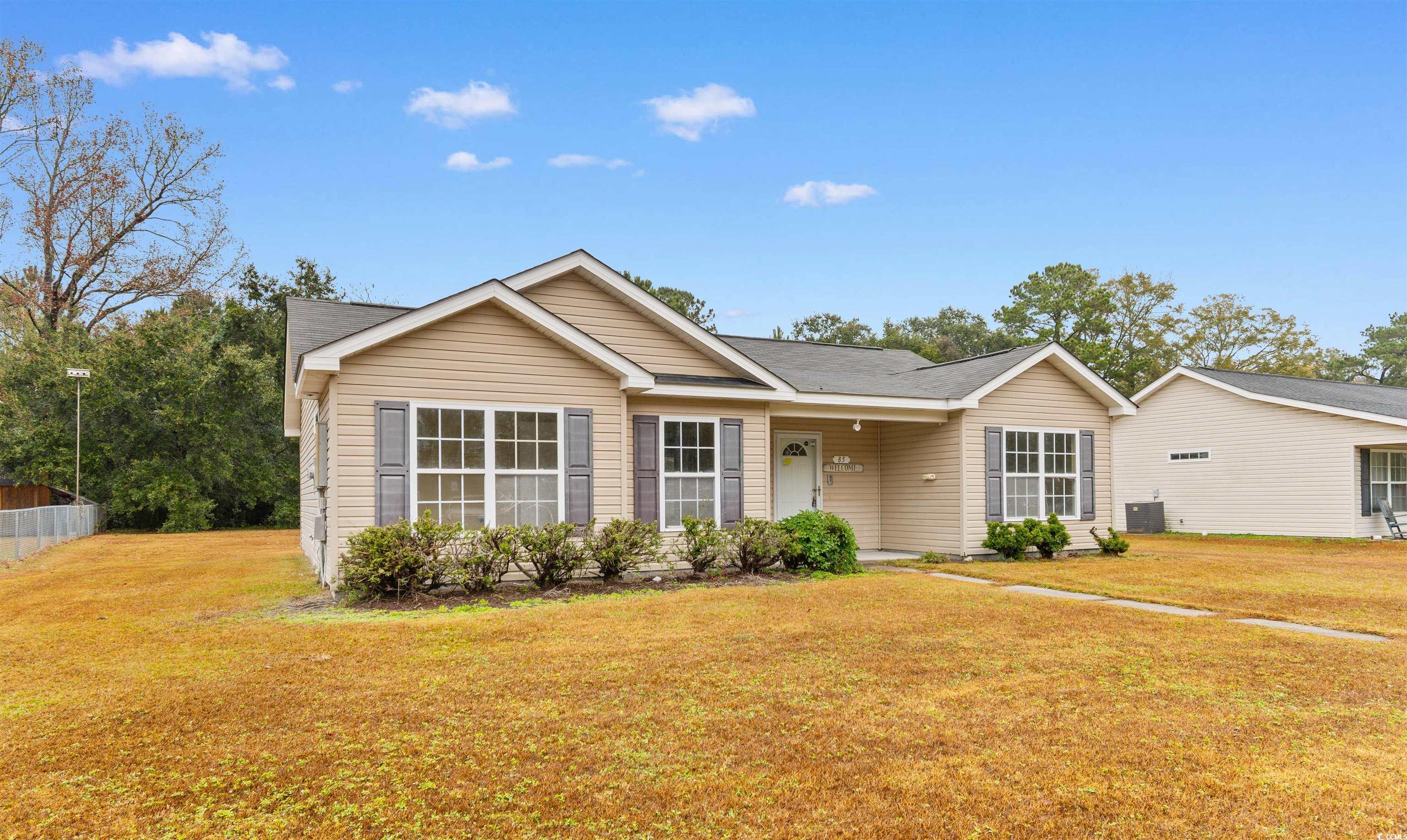 85 Graham Road Georgetown, SC 29440 - Photo 32 of 39 Ranch-style house featuring a front yard and a porch