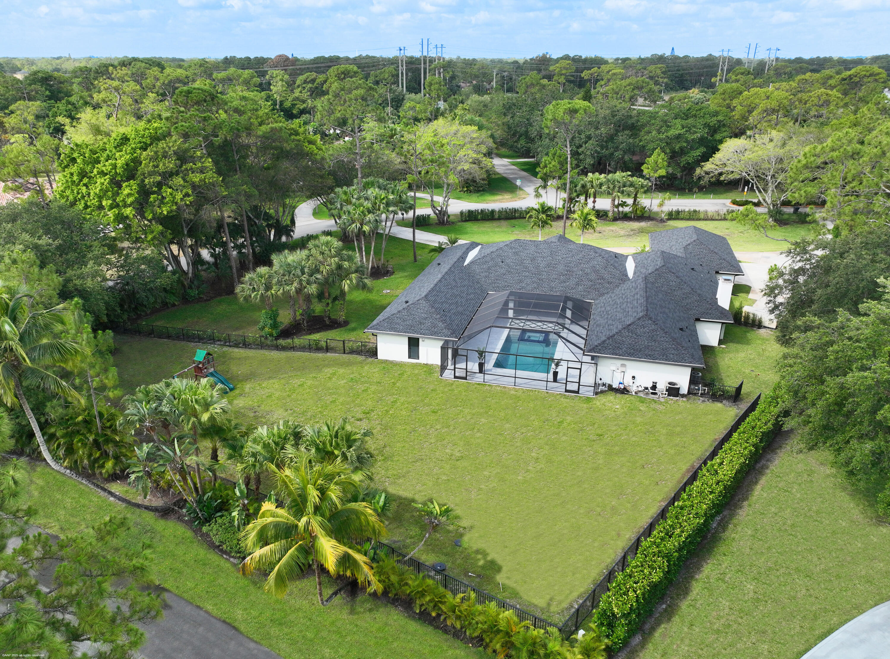 13453 Doubletree Trail Wellington, FL 33414 - Photo 7 of 65 an aerial view of a house