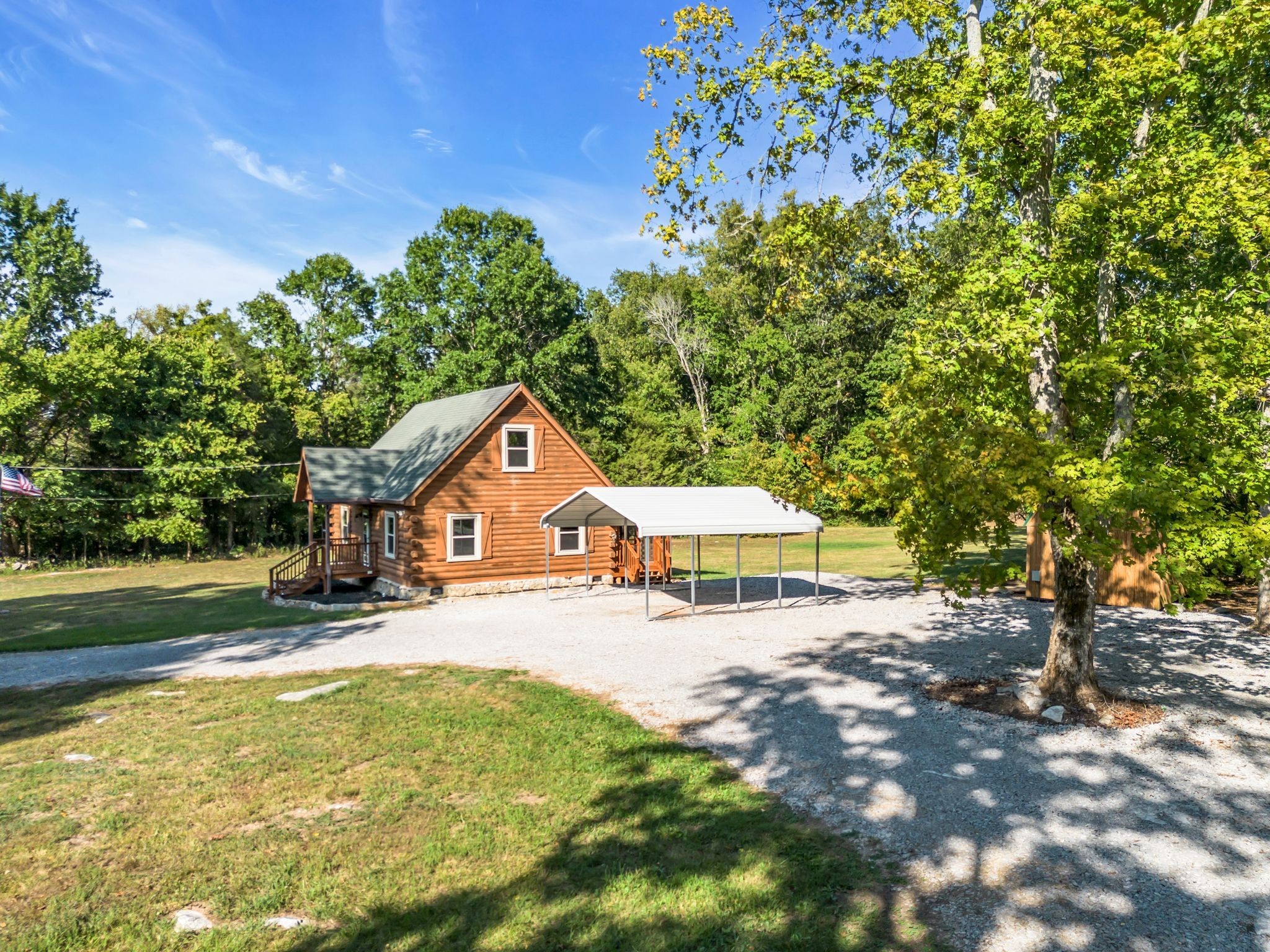 2002 Luther Sharp Road Columbia, TN 38401 - Photo 15 of 18 a house view with a garden space