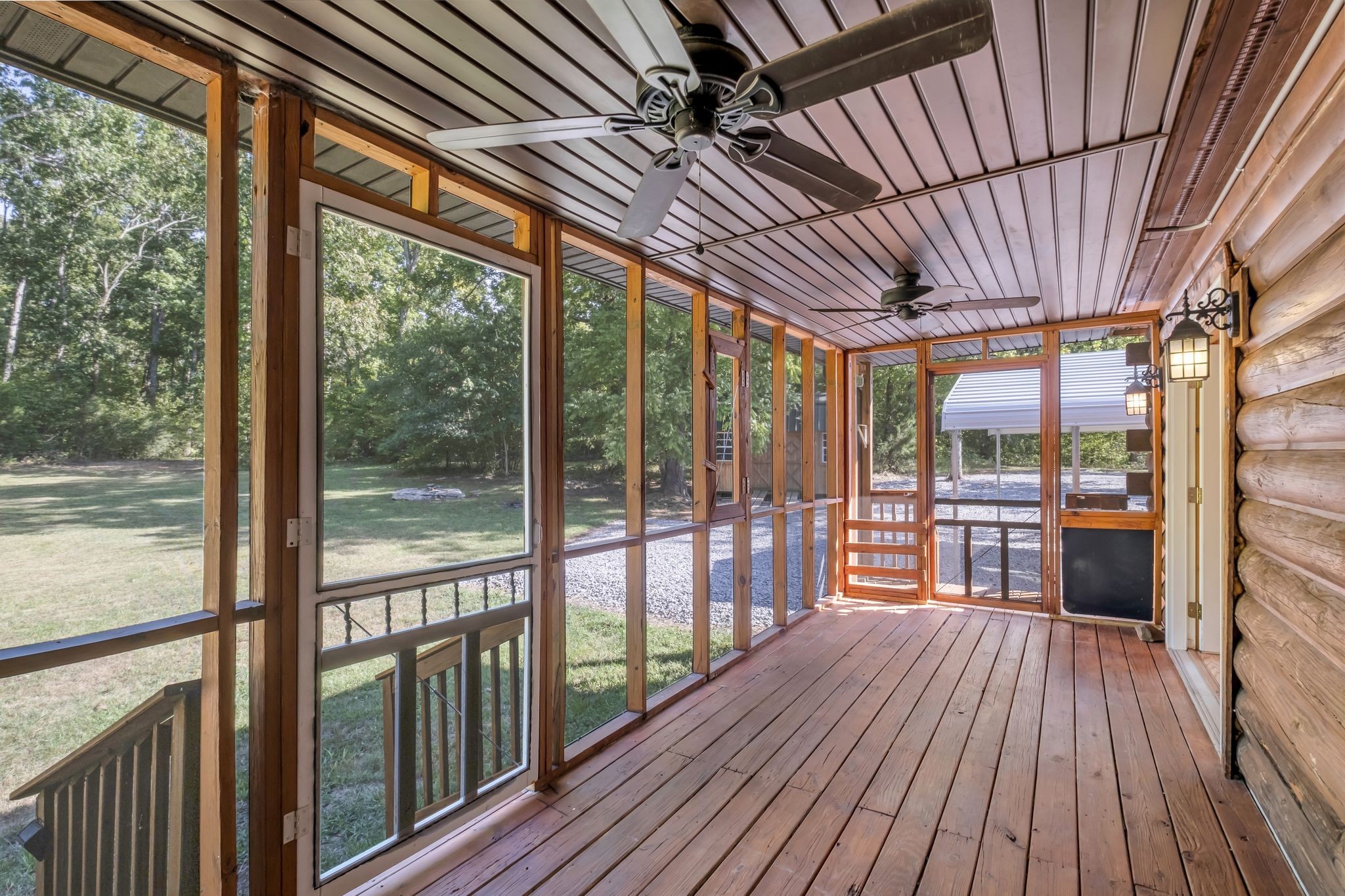 2002 Luther Sharp Road Columbia, TN 38401 - Photo 7 of 18 a view of a balcony with wooden floor