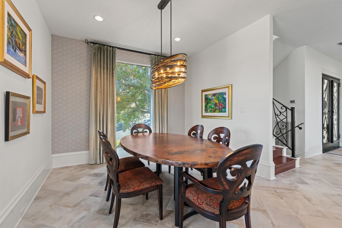 5706 Long Court Austin, TX 78730 - Photo 14 of 40 a dining room with furniture and window
