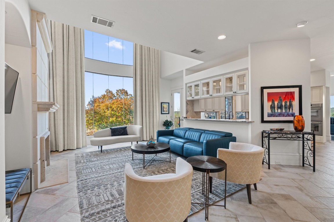 5706 Long Court Austin, TX 78730 - Photo 10 of 40 a living room with furniture and a large window