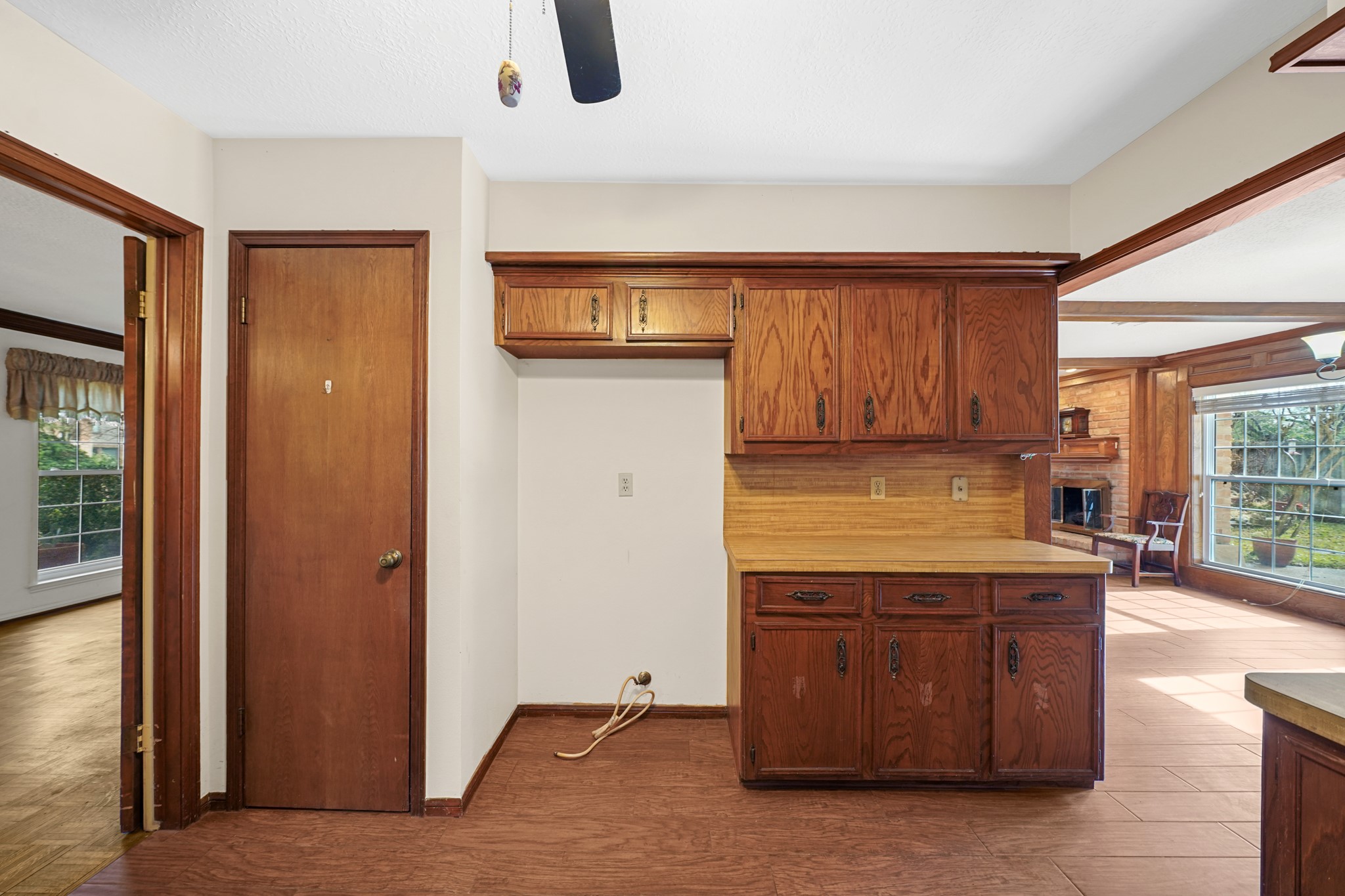 1706 Durfey Lane Katy, TX 77449 - Photo 18 of 29 an open kitchen with a sink and cabinets