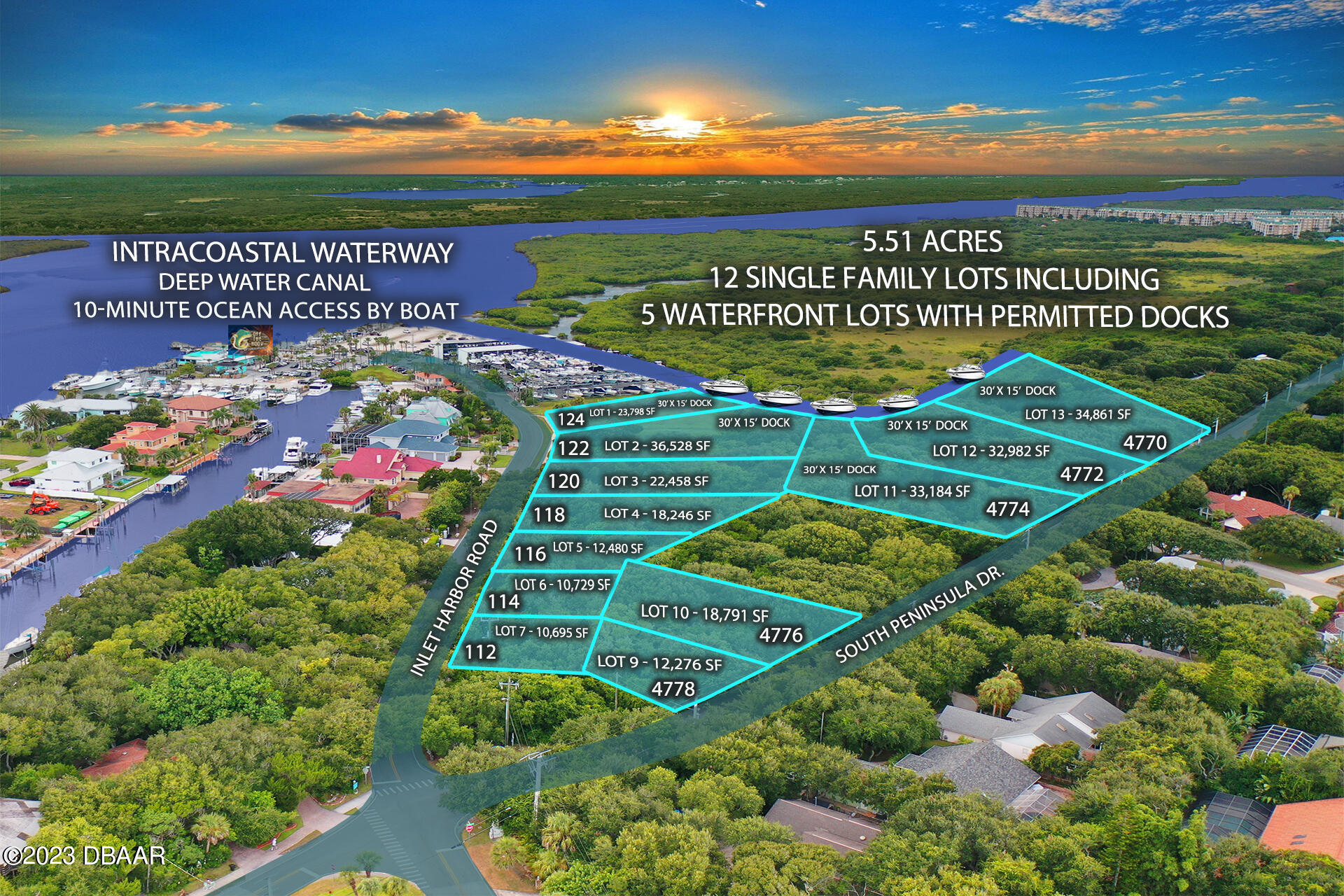 0 Inlet Harbor Road Ponce Inlet, FL 32127 - Photo 1 of 2 5.51 Acre Waterfront Dev