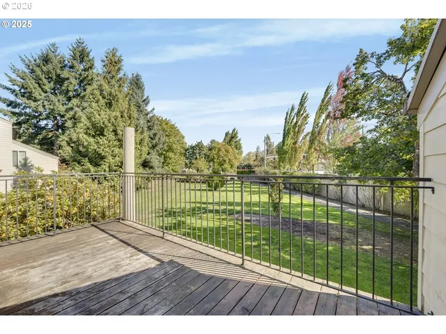 a view of a house with a patio