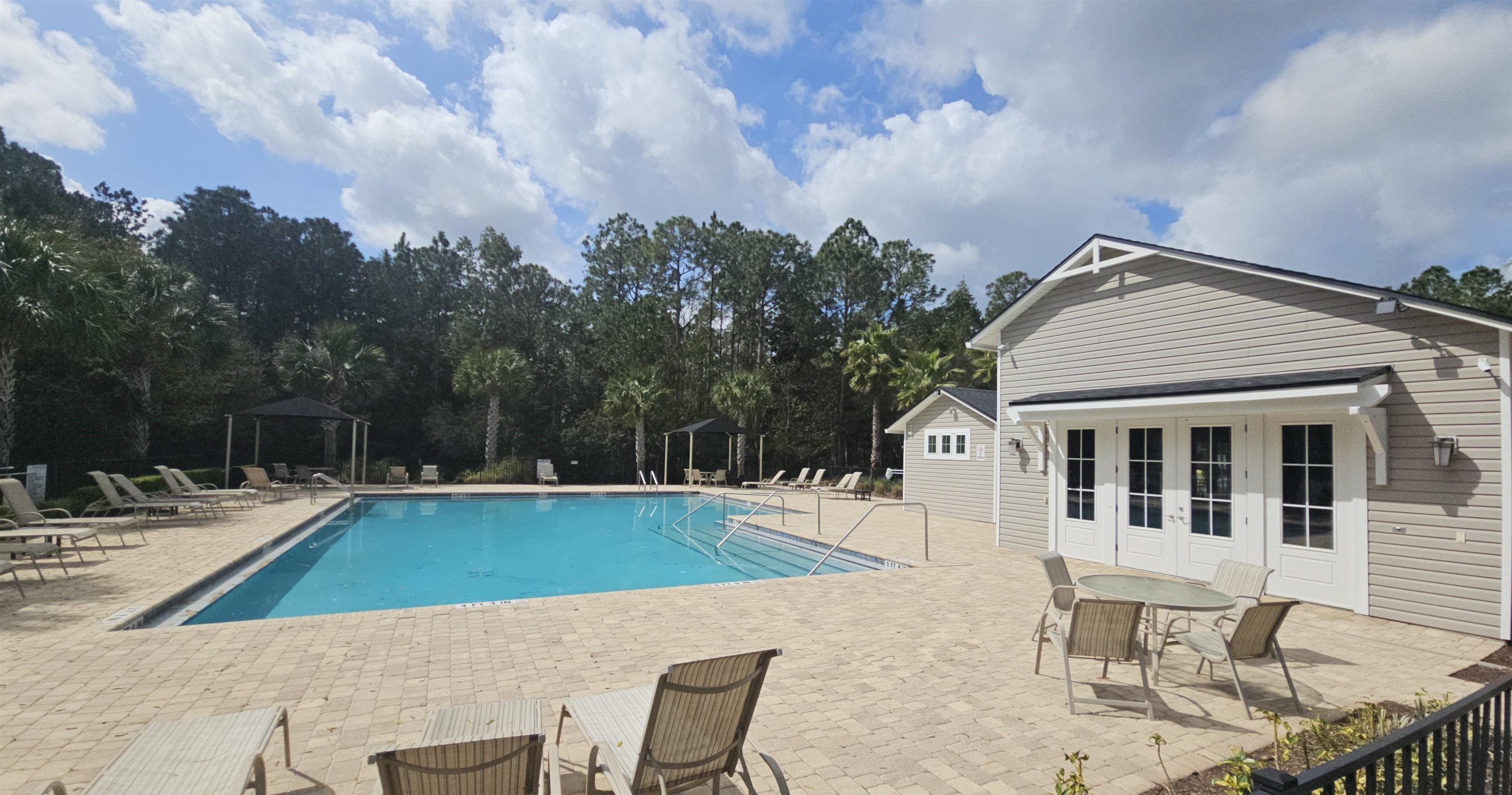 193 Paradas Place St. Augustine, FL 32092 - Photo 43 of 44 a view of a house with pool and sitting area