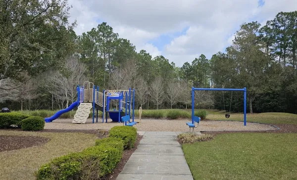 a view of outdoor space with garden and entertaining space