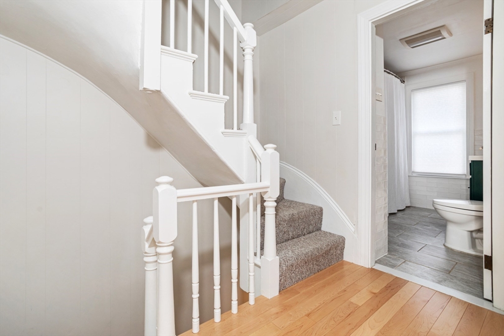 52 Chestnut Street Wakefield, MA 01880 - Photo 20 of 42 a view of entryway and hall with wooden floor
