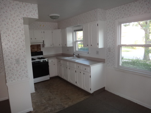 192 East Quincy Street Riverside, IL 60546 - Photo 3 of 11 a kitchen with granite countertop white cabinets and a sink