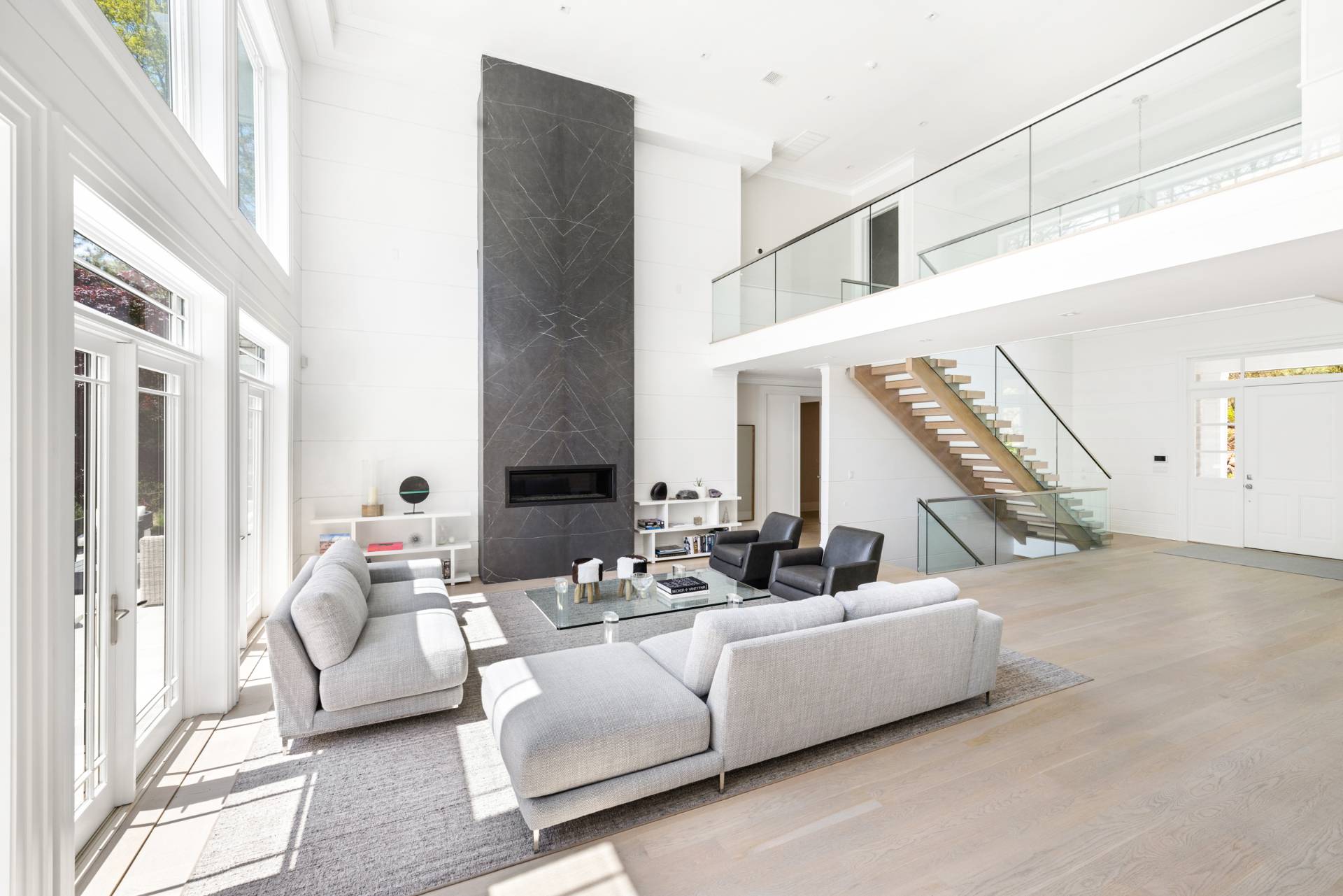 8 Shady Pth Bridgehampton, NY 11963 - Photo 9 of 45 a living room with furniture and white walls