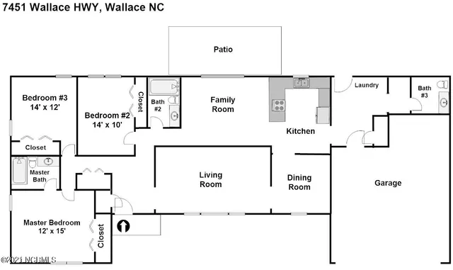 $1,600 | 7451 Wallace Highway, Wallace, NC 28466