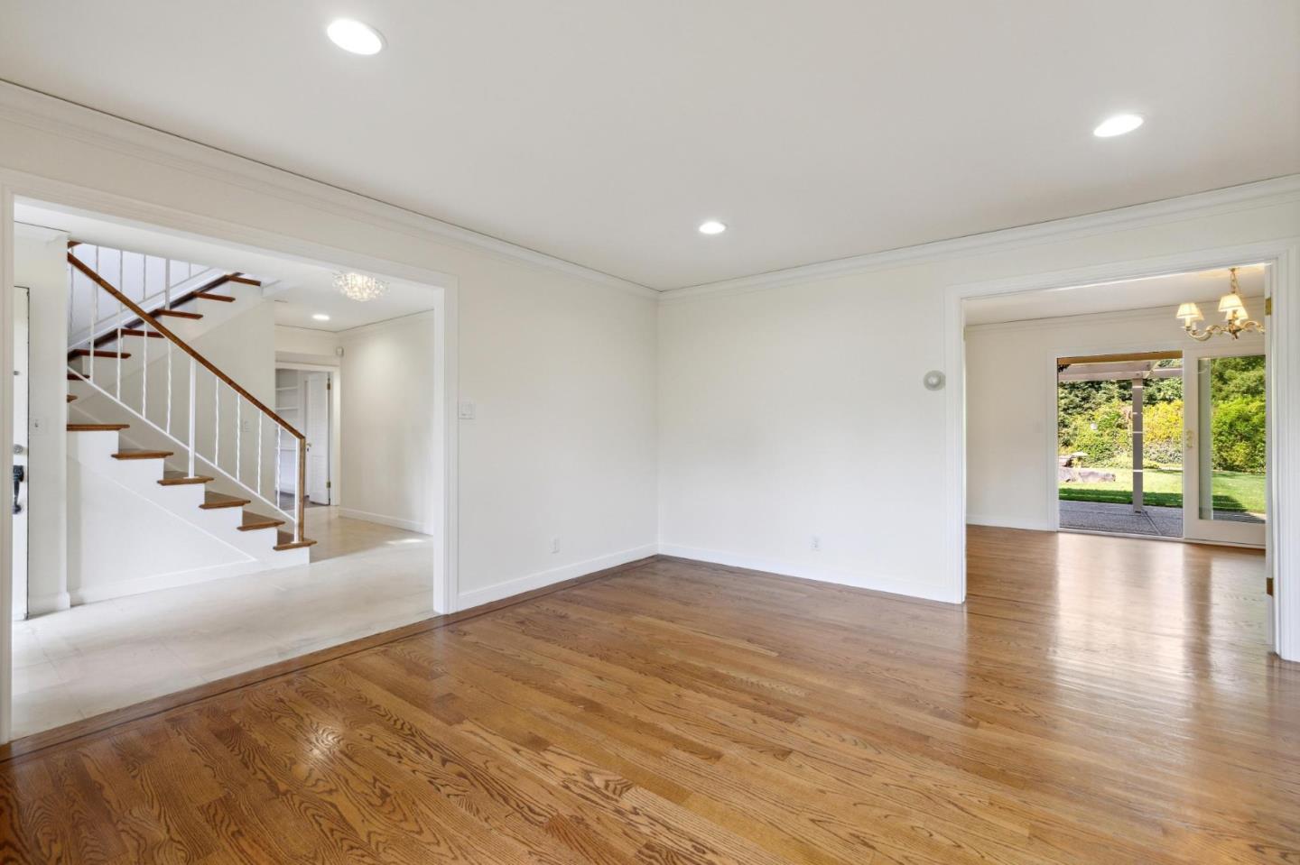 243 Selby Lane Atherton, CA 94027 - Photo 15 of 90 a view of entryway and hall with wooden floor