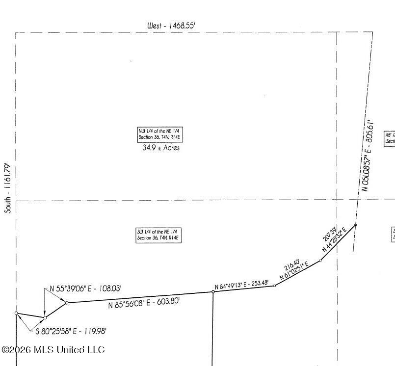 320 County Road Enterprise, MS 39330 - Photo 4 of 5 acreage survey enterprise ms